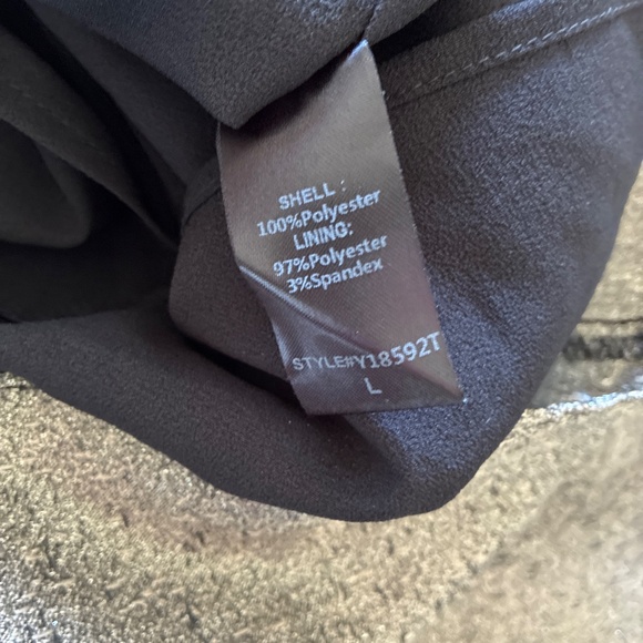 Tuckernuck Pomander Place Gold metallic Mason blouse L - Picture 13 of 15